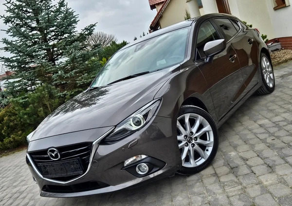 Mazda 3 cena 48900 przebieg: 152000, rok produkcji 2014 z Elbląg małe 781